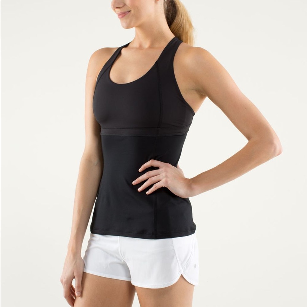 lululemon Run: Fast Track Tank *Built in Bra*